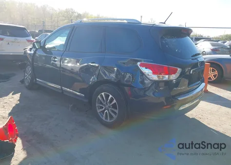 2016 Nissan Pathfinder Sl from USA, damaged, VIN 5N1AR2MM0GC621875